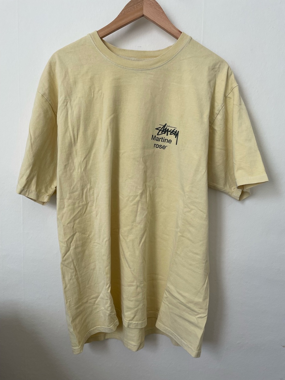 Stussy Martine Rose colab t-shirt size large